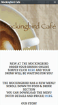 Mobile Screenshot of mockingbirdcafe.com